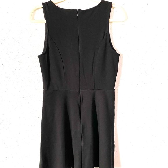 Mauirces, EUC, Little Black Dress, A Line, Scalloped V Neck, Empire Waist, Med - Picture 7 of 13